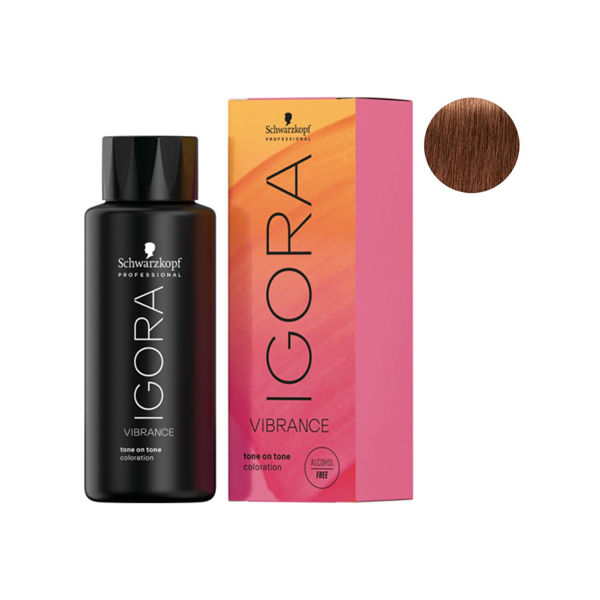 Imagen de Tinta Demipermanente Schwarzkopf Igora Vibrance 7-57 60ml