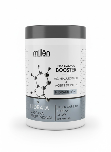 Imagen de Máscara De Hidratación Millên Booster Con Ácido Hialurionico 1L