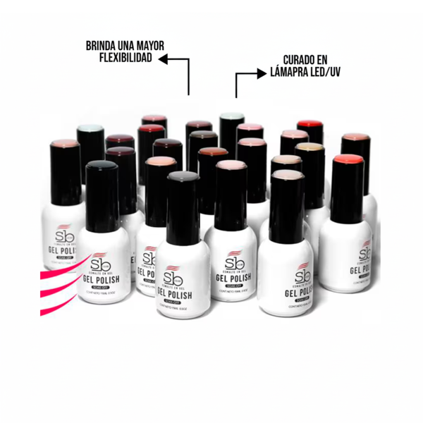 Imagen de Esmalte En Gel Semipermanente SB 429 Gel Polish 15ml