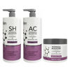 Imagen de Pack Shampoo Reparación Millên Con Colágeno 1L + Acondicionador 1L + Máscara 350gr