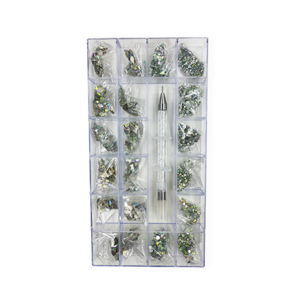 Imagen de Piedras Y Strass Para Uñas Manicura Pedicura Con Aplicador