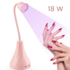 Imagen de Lámpara UV Flor Para Pre Curado Uñas Soft Gel 18W