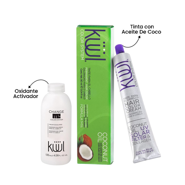 Imagen de Tinta Permanente Kuul N° 7.62 60ml + Oxidante 135ml