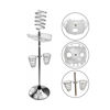 Imagen de Soporte Para Secador De Pelo Triple De Pie 80cm Con Bandeja