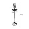Imagen de Soporte Para Secador De Pelo De Pie 85cm Con Bandeja 28cm