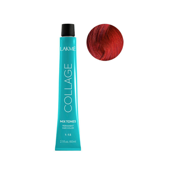 Imagen de Tinta Permanente Vegana Lakme Collage Mix Tones N° 0/90 60ml