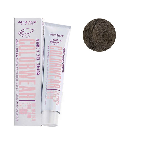 Imagen de Tinta Permanente Sin Amoniaco Alfaparf Color Wear N° 7.12 60ml