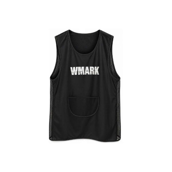 Imagen de Delantal Unisex De Trabajo Con Malla Wmark Negro