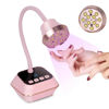 Imagen de Lampara UV De Precurado DE Uñas Recargable Flexible Metalizada