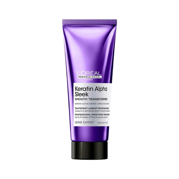 Imagen de Tratamiento Loreal Keratin Alpha Sleek Smooth Transformer 200ml