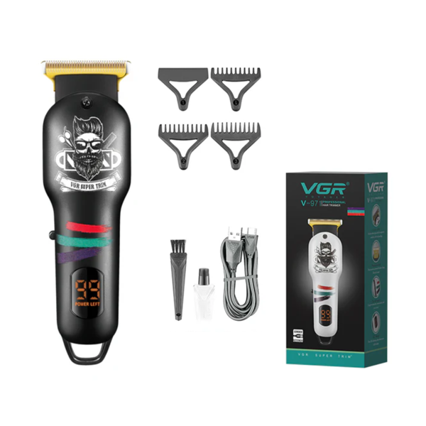 Imagen de Maquina De Corte De Pelo Inalambrica Vgr V-971 Negro