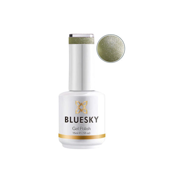 Imagen de Esmalte De Uñas Gel Semipermanente Bluesky Matcha Dream Tornasol 15ml