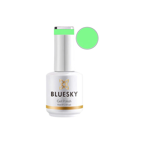 Imagen de Esmalte De Uñas Gel Semipermanente Bluesky Mint Smoothie Cremoso 15ml