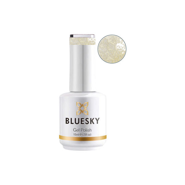 Imagen de Esmalte De Uñas Gel Semipermanente Bluesky Sunny Snowflakes Escarcarchado 15ml