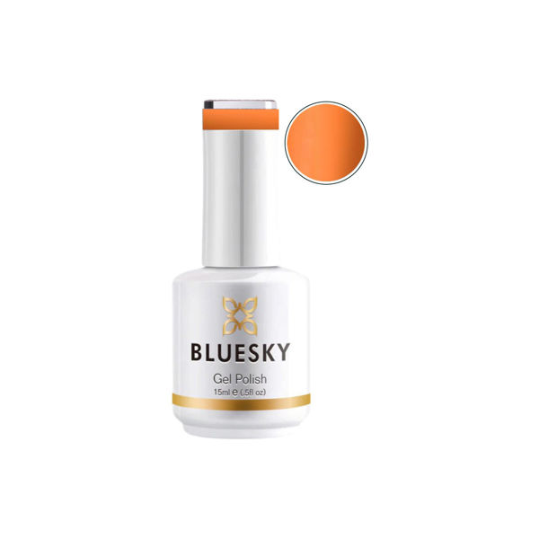 Imagen de Esmalte De Uñas Gel Semipermanente Bluesky Orange Crush Cremoso 15ml