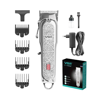 Imagen de Maquina Corte De Pelo Clipper Inalámbrica Vgr V-116 Plateada