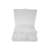 Imagen de Moldes Dual System Transparentes Para Uñas X 120 Unidades